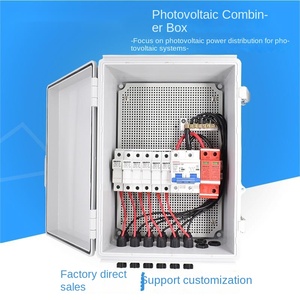 กล่องกระจายกระแสไฟฟ้าสำหรับระบบพลังงานแสงอาทิตย์กล่องจำหน่ายที่เชื่อมต่อกับระบบไฟฟ้าโซลาร์เซลล์ - Product Image 6