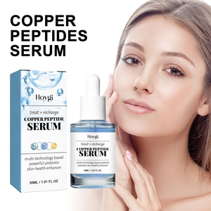 Suero Original de Fábrica en Stock ODM OEM 30ml Antiarrugas Reparador de Barrera Cutánea Reafirmante con Péptido de Cobre GHK-Cu para el Rostro - Product Image 1