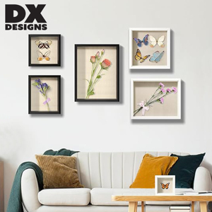 Cornici 3D in Legno DX Designs all'Ingrosso 8x8 8x10 10x10 12x12 Pollici A4 con Vetro - Espositore Shadow Box Profondo 3CM 5CM - Product Image 6