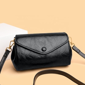 Good Quality Ladies <strong>Small</strong> <strong>White</strong> PU Leather Sling Crossbody Bag Cover Closure <strong>Handbag</strong> for Women - Product Image 6