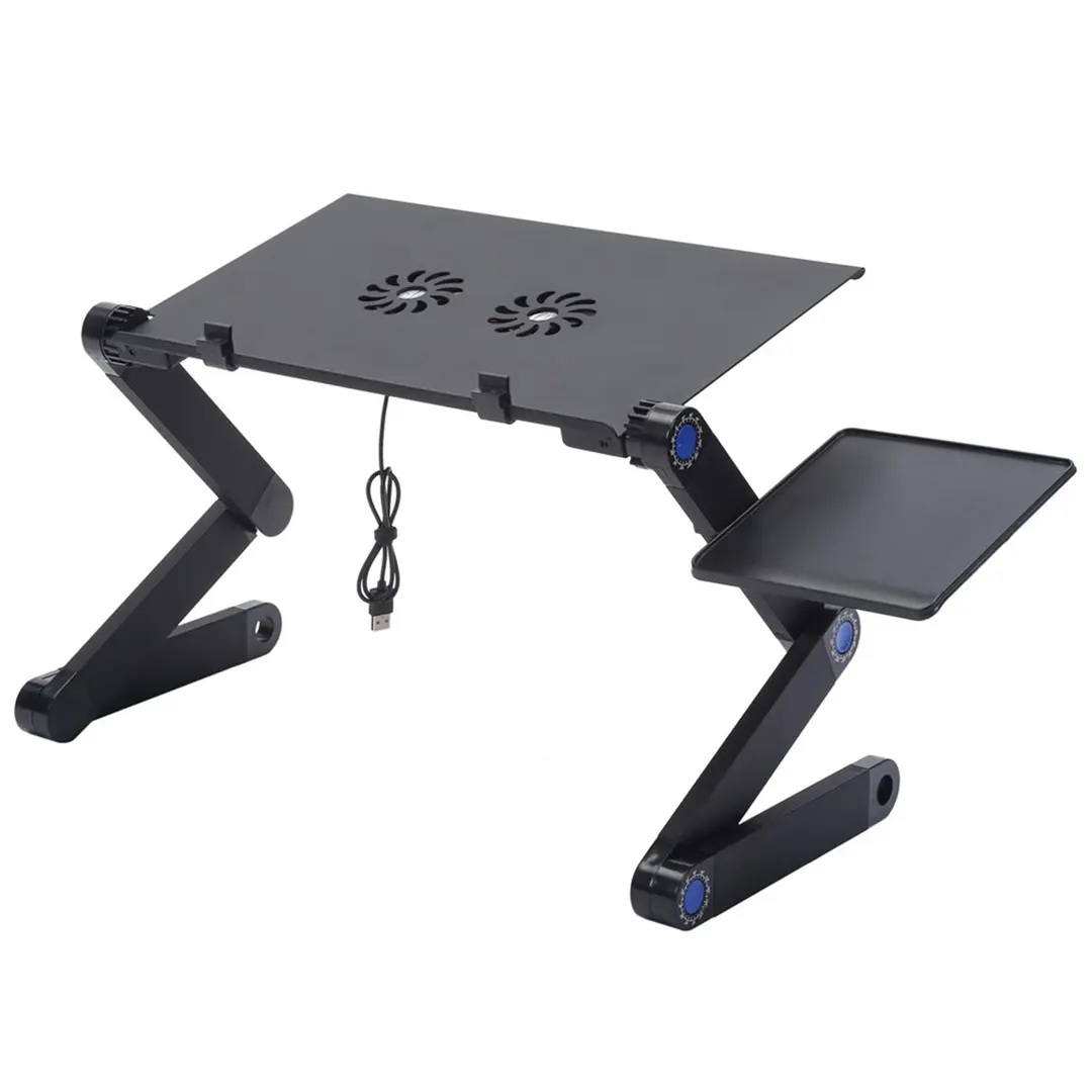 Ordinateur de bureau réglable ordinateur portable stand pour Macbook portable ordinateur bureau d'ordinateur portable pliant ordinateur réglable table d'ordinateur portable pour lit