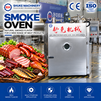 Machine à fumer pour saucisses fumées et viandes cuites