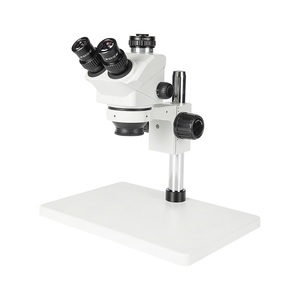 Microscopio Estéreo Trinocular Boshida BD-SZM0750T-D4 7X-50X con Base Grande para Inspección Industrial y Reparación Móvil - Product Image 1
