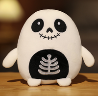 Peluche de haute qualité, poupée zombie vampire pour Halloween, jouet en peluche mignon, cadeaux d'Halloween pour enfants, jouet d'Halloween personnalisé en forme d'animal de dessin animé
