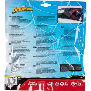 Parasole Spiderman monofacciale 65x35 cm con protezione UV - Product Image 5