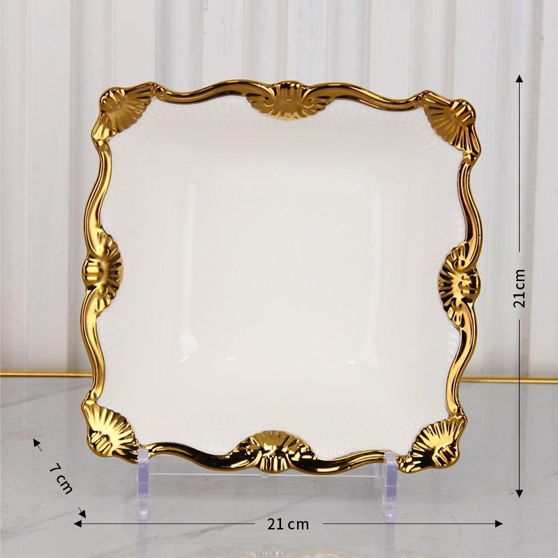 ชามสี่เหลี่ยมขนาด 8 นิ้ว