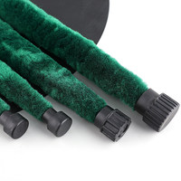 Sharerain Musical Instruments Dark Green Inner Bore Cleaning Swab Saxophone Accessories