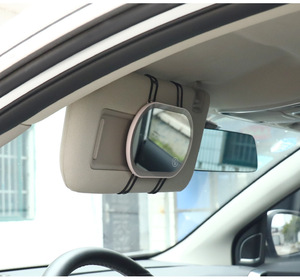 <b>Car</b> Visor Side <b>Mirror</b> Macaron Color Infinitely Dimmable LED Makeup <b>Mirror</b> - Product Image 2