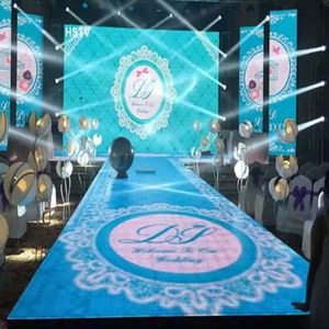 P3.91แบบอินเทอร์แอคทีฟเต็มรูปแบบกันน้ำแสงแดดสามารถอ่านได้แผ่นกระเบื้องแสดงผล LED สำหรับกลางแจ้งการศึกษาเต้นรำเกมวิดีโอเวที - Product Image 5