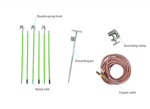 מתח גבוה קו כדור הארץ מכשיר אוזניים זמני קבע 135kva - Product Image 6