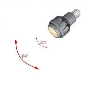 Foco de Techo LED PAR20 de Aluminio E27, Recorte de 90 mm, Clasificación IP65, Diseño Moderno para Hogar y Oficina con Lente de Vidrio y Luz Cálida - Product Image 1