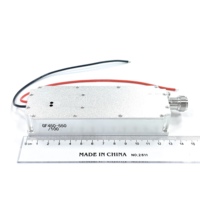 Módulo Amplificador de Potencia RF de 450-550MHz y 100W con Fuente de Señal VCO Integrada para Amplificación de Señales RF, Módulo de Interferencia para Drones