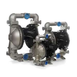 गर्म पानी के लिए रासायनिक प्रतिरोधी कम दबाव के लिए 2 इंच विषम स्टेनलेस स्टील न्यूमेटिक डायाफ्राम पंप औद्योगिक उपयोग अपशिष्ट जल के लिए - Product Image 3