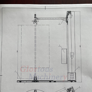 Máquina Eléctrica Semiautomática para Envolver Palés con Film <span class=keywords><strong>de</strong></span> PE con Componentes Centrales PLC para Embalaje <span class=keywords><strong>de</strong></span> Ventanas/Puertas - Product Image 5