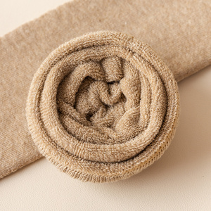 OEM Winter Tube <strong>Socks</strong> Wholesale Custom Logo <strong>Knee</strong> <strong>High</strong> Cotton Warm Length Snow Fluffy Soft Cushion Terry Crew Customizable Logo - Product Image 5