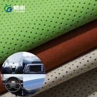 Tissu en microfibre ultrafin en super daim, à base de fibres vierges, économique, pour sièges de voiture, matière confortable au toucher