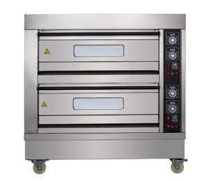 Comercial <span class=keywords><strong>convencional</strong></span> util pizza aspiradora máquina multiusos horno de tres cubiertas panadería para piso <span class=keywords><strong>microondas</strong></span> lavash - Product Image 3