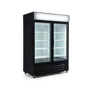 Venda quente grande refrigeradores congeladores estilo americano