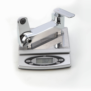 Robinet de salle de bain en laiton chromé, haute qualité, design simple, robinet d'<span class=keywords><strong>eau</strong></span> à trou unique, salle de bain murale, robinets mélangeurs, robinets de douche - Product Image 6