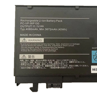 Batterie d'ordinateur portable neuve 11.1V 40Wh PC-VP-WP150 3ICP6/54/90 pour NEC Lavie WP150 21AU1249, batterie de remplacement pour ordinateur portable