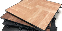 Plancher de danse en bois portable de haute qualité, facile à assembler, pour mariage et fête