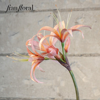 FONG IAN Kunstmatige Amaryllis Real Touch Handgemaakt Realistisch Geurende Zachte Bloem met Modern Design Milieuvriendelijk Duurzaam