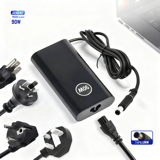 High Quality 90W Power Adapter 7.4*5.0mm Charger Power Supply for dell Laptop