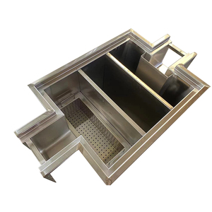 Separador de agua y aceite Trampa de grasa de acero inoxidable para cocina Industria hotelera Trampa de grasa multietapa - Product Image 4