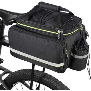 Bolsa de Bicicleta de Nuevo Diseño, Portaequipajes Trasero, Gran Capacidad, Impermeable, Desmontable, Fácil de Guardar, Accesorio Multifuncional para Ciclismo - Product Image 1