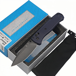 มีดพับ BUGOUT 535 ของ Knife Company ใบมีดทรง Spear Point เหล็ก S30V ด้ามคาร์บอนไฟเบอร์ มีดสำหรับตั้งแคมป์ DIY OEM มีดพกพาทางยุทธวิธี - Product Image 1
