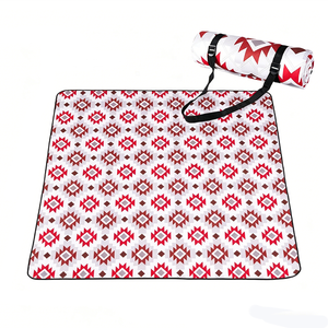 <span class=keywords><strong>Manta</strong></span> de <span class=keywords><strong>Picnic</strong></span> Plegable Enrollable Portátil de Gran Tamaño para Exteriores, Alfombra de <span class=keywords><strong>Picnic</strong></span> <span class=keywords><strong>Impermeable</strong></span> y Resistente a la Arena con Estampado Personalizado Estilo Aztaka - Product Image 6