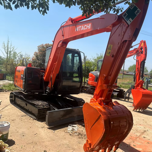 Excavadoras HITACHI ZX60 ZX55 ZX70 de tamaño pequeño, 6 toneladas, 5 toneladas, 7 toneladas, excavadoras de segunda mano, excavadoras de orugas en venta - Product Image 1