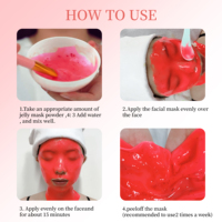 CHUSN Peach Jelly Mask Powder untuk Mencerahkan & Melembapkan Kulit, Pasokan OEM Grosir Salon SPA, Perawatan Wajah Antioksidan