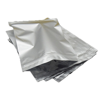 Static Shielding Bag ESD Zipper Bag Transparent Window Antistatic Packaging Custom Size Logo Printing for PCB IC LED Strip