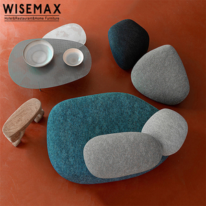 Canapé modulaire WISEMAX, design unique, tissu, nouveau canapé pour salon, salle d'attente - Product Image 5