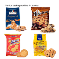 Peseuse multi-têtes entièrement automatique machine à emballer les biscuits, les biscuits, les sacs et les craquelins machine à emballer les granulés