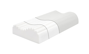 Almohada Cervical Ortopédica Tejida Muy Suave con Espuma Viscoelástica Max-Jelly Touch para Aliviar el Dolor de Cuello - Product Image 2