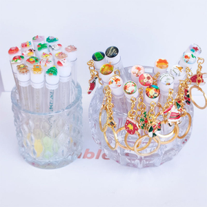 Ventes chaudes DRAGONLASH Brosse à cils professionnelle de haute qualité pour Noël, tube porte-clés, emballage personnalisé avec logo, extension de cils - Product Image 5