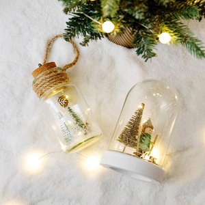 Battery Powered IP20 trong nhà bảng LED Đèn Glass Bìa đồ trang trí đèn giáng sinh trang trí LED ánh sáng với kỳ nghỉ cảnh bên trong - Product Image 4