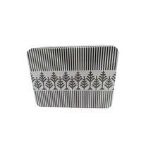 Boîte en fer blanc rectangulaire écologique avec couvercle, logo personnalisé, pour usage industriel (Guangdong), conteneur de stockage, vente en gros directe usine