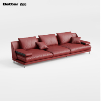 Ensemble de canapés de direction en cuir PU de qualité supérieure, canapé de réception moderne pour bureau, pour salon d'affaires