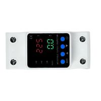 Protecteur de tension et de courant réglable 4P 100A AC220V à reconnexion automatique pour l'électricité industrielle