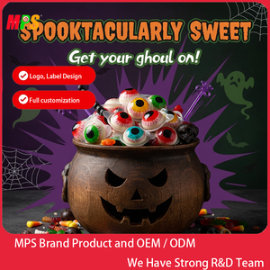 एमपीएस कारखाने सीधे आकार की किस्म जेली गामी कैंडी थोक फल स्वाद वाला पॉपपिंग सैंडविच 3 डी गमी कैंडी - Product Image 3