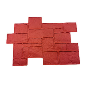 Moldes de hormigón estampados de poliuretano fáciles de operar RF, molde de alfombrilla de sello de cemento a precio asequible a la venta - Product Image 2