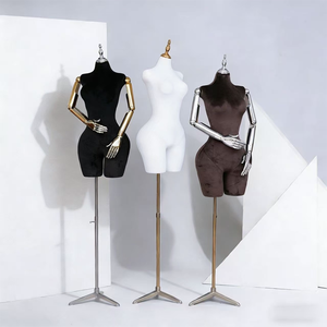 Espositore per Abbigliamento Femminile in Plastica a Mezza Lunghezza o Lunghezza Intera, Stile Europeo-Americano, Taglia Grande, Rimovibile - Product Image 3