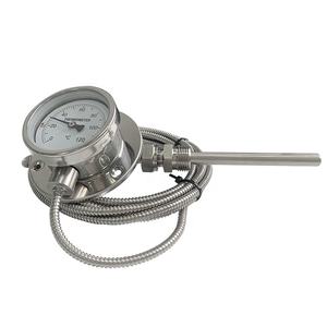 مقياس درجة حرارة لمستوى الزيت الشعرية من الفولاذ المقاوم للصدأ - Product Image 2