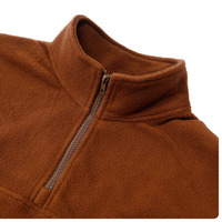 Vente en gros de manteaux d'hiver colorés avec poches zippées, vestes, sweatshirts, veste polaire Sherpa, manteaux avec logo brodé pour hommes