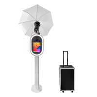 Photomaton à écran tactile compatible avec iPad/DSLR/Surface de 10,2 à 13 pouces pour mariage, fête, école, foires et diverses activités