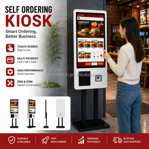Kiosco de Autoservicio de 27'' para Pedidos, Terminal de Pago Todo en Uno para Supermercados sin Personal, con Reconocimiento Facial Táctil y Pantalla LCD - Product Image 2