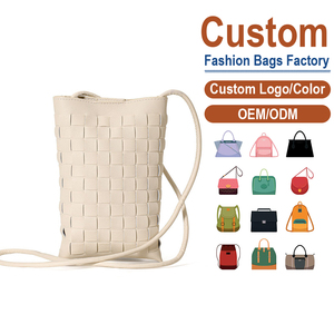 Bolso para Teléfono Tejido en Cuero Genuino – Suministro Directo de Fábrica para Minoristas de Moda - Product Image 1